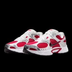 Nike V5 RNR Running Mens White Gym Red Silver Black